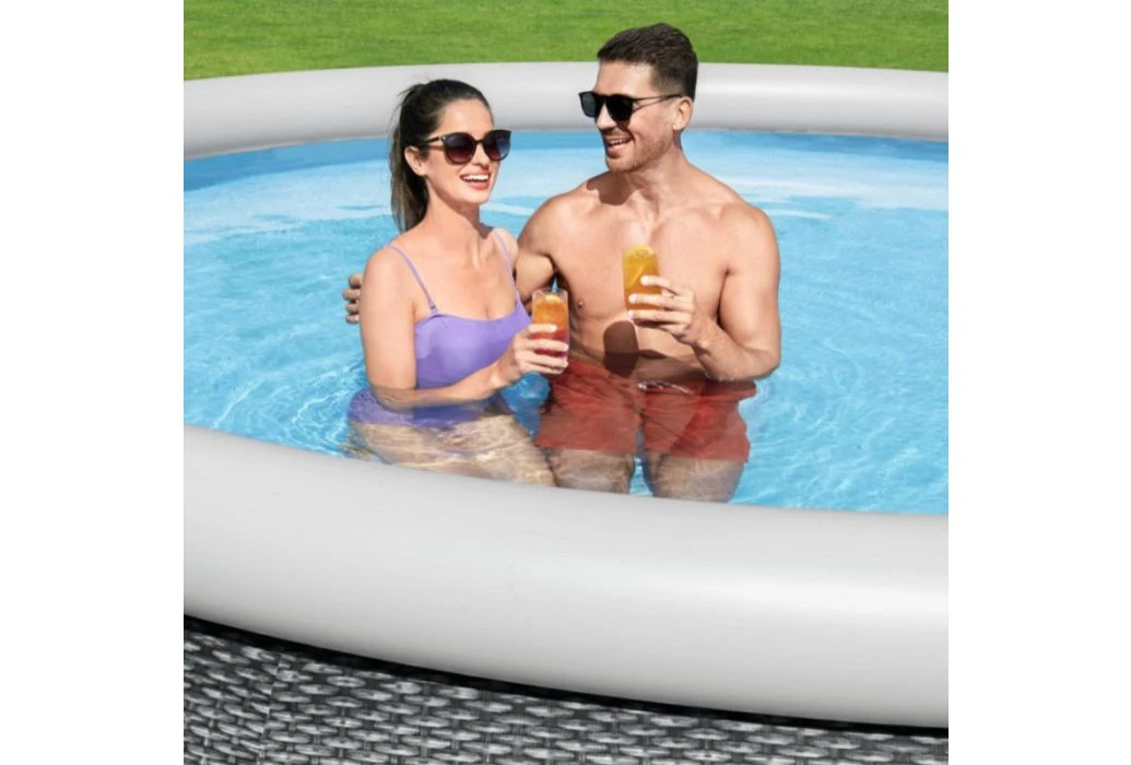 Bestway Fast Set Rotan Zwembad | Ø 457 X 84 Cm - Afbeelding 4