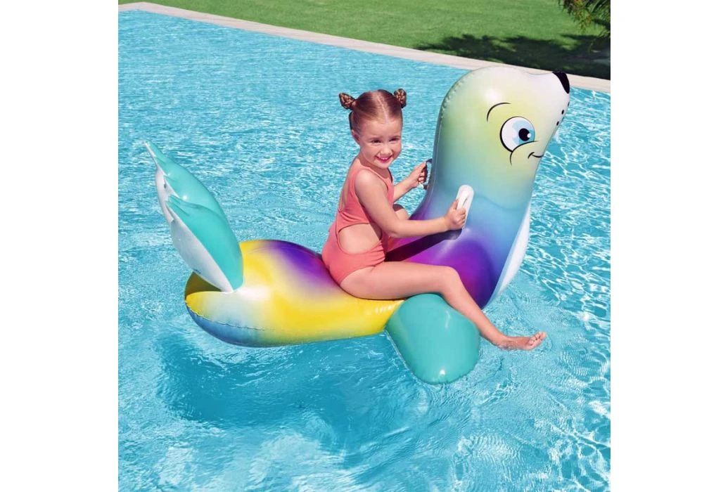 Bestway Opblaasbare Zeehond Ride-on - Afbeelding 9