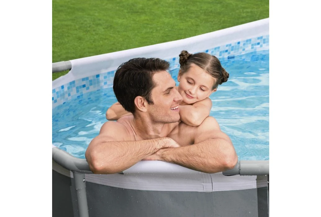 Bestway Power Steel Zwembad | 305 X 200 X 84 Cm - Afbeelding 3