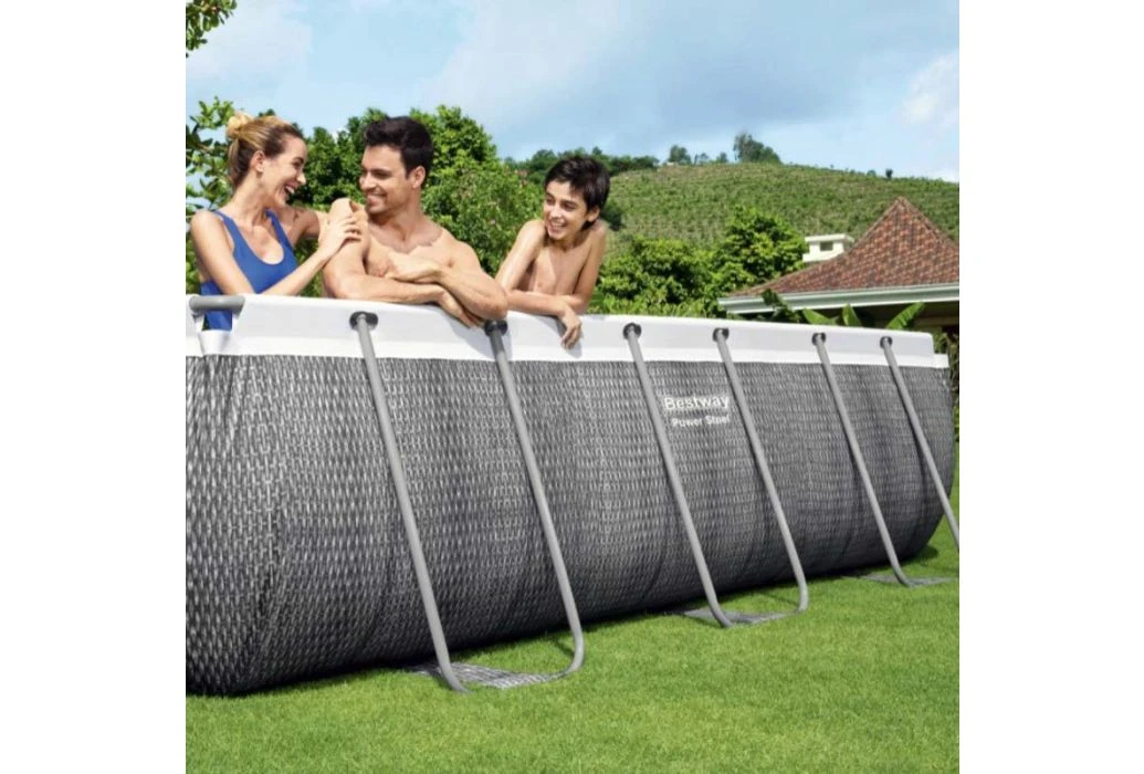 Bestway Power Steel Rotan Zwembad | 404 X 201 X 100 Cm - Afbeelding 4