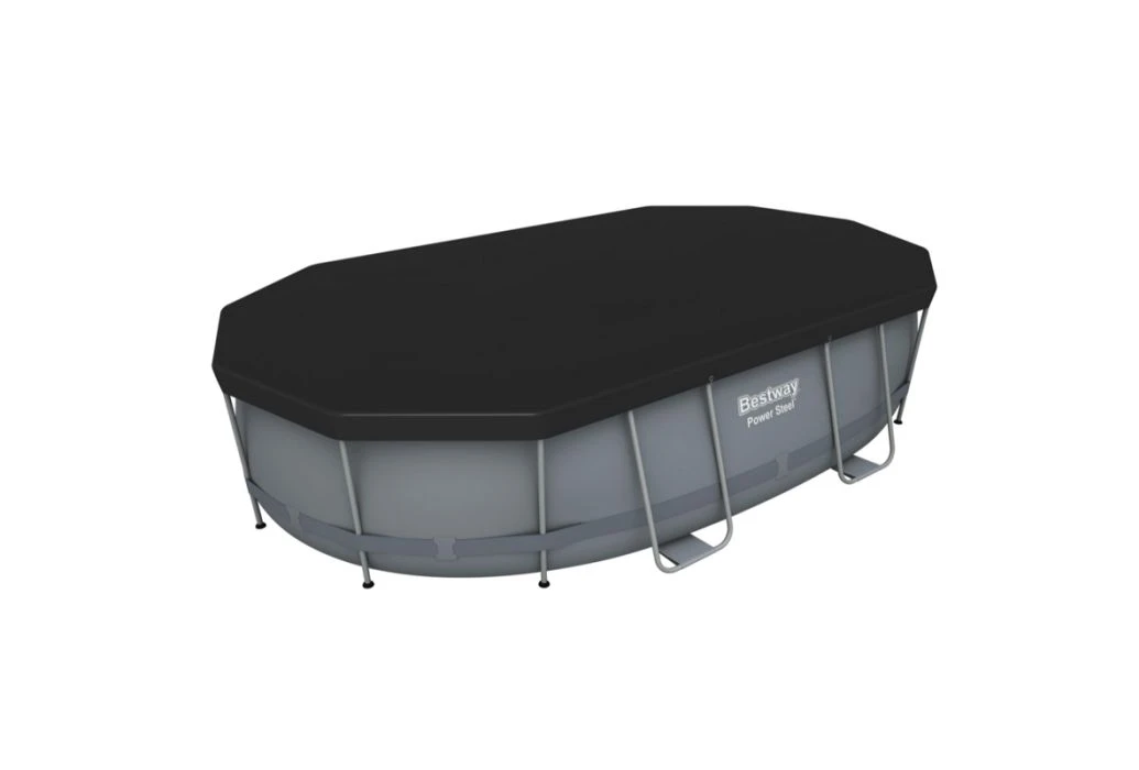 Bestway Power Steel Zwembad | 488 X 305 X 107 Cm - Afbeelding 2