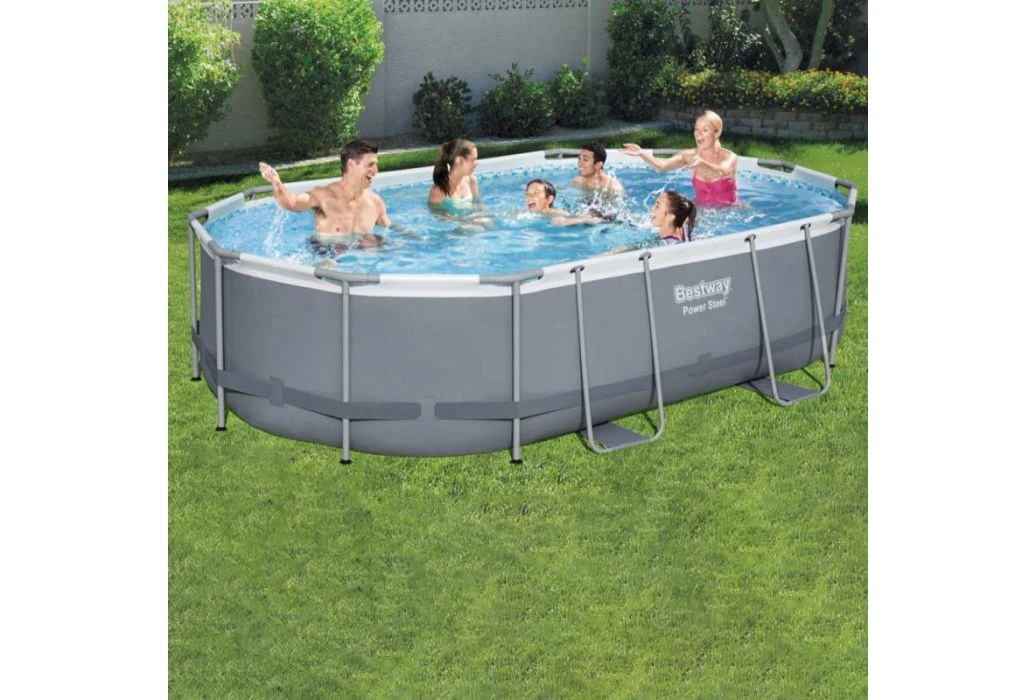 Bestway Power Steel Zwembad | 488 X 305 X 107 Cm - Afbeelding 3