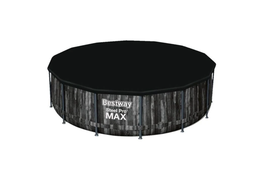 Bestway Steel Pro Max Wood Zwembad | Ø 427 X 107 Cm - Afbeelding 2