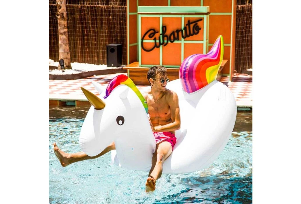 Swim Essentials Eenhoorn Ride-on Luchtbed - Afbeelding 2