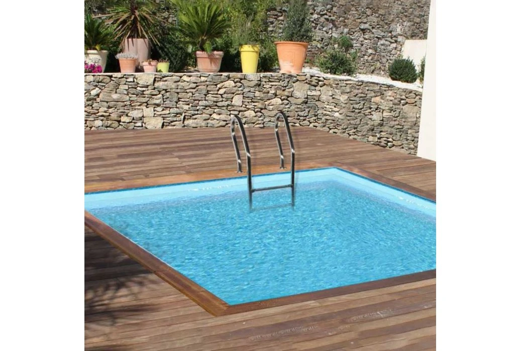 GRE Gré Houten Zwembad Loire | 305 X 305 X 119 Cm - Afbeelding 2