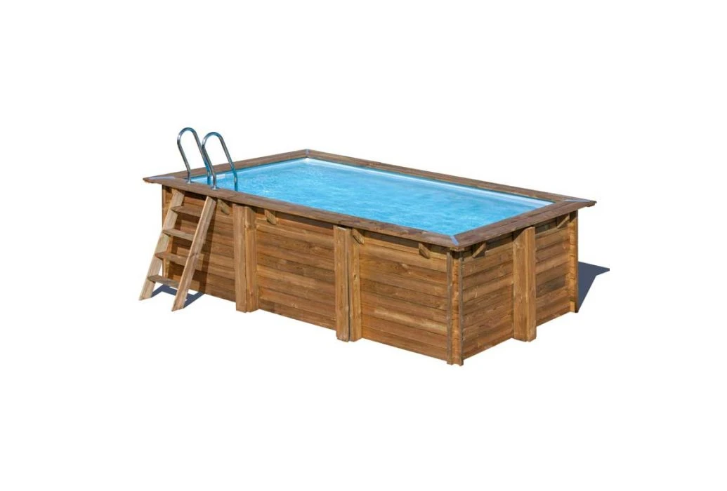 GRE Gré Houten Zwembad Loire | 400 X 250 X 119 Cm