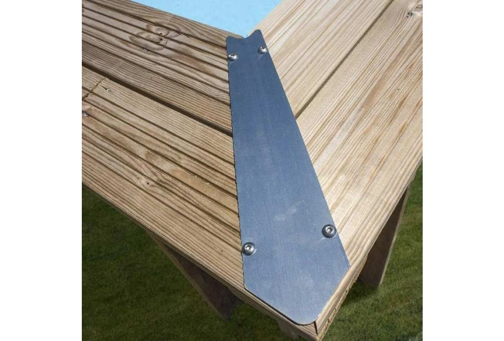 GRE Gré Houten Zwembad Loire | 305 X 305 X 119 Cm - Afbeelding 4