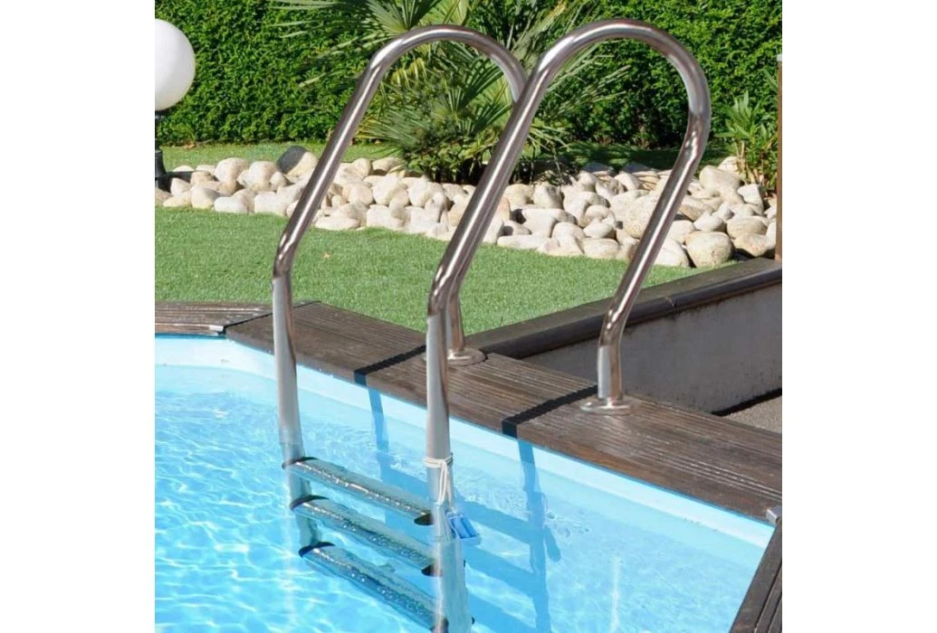 GRE Gré Houten Zwembad Normandië | 620 X 395 X 136 Cm - Afbeelding 5