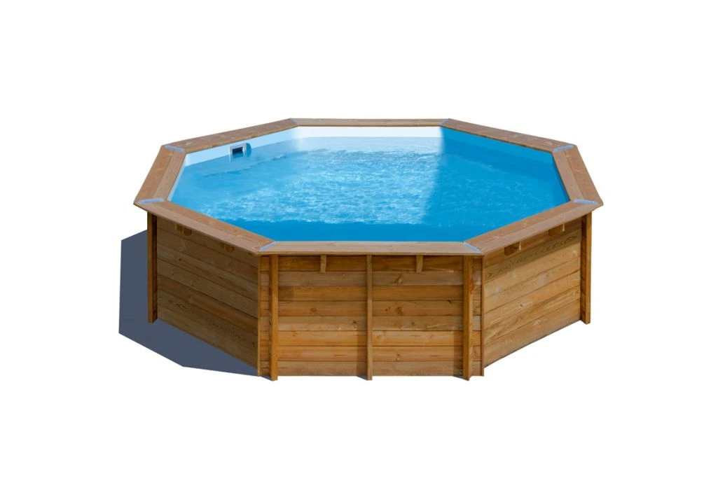 GRE Gré Houten Zwembad Normandië | Ø 500 X 127 Cm