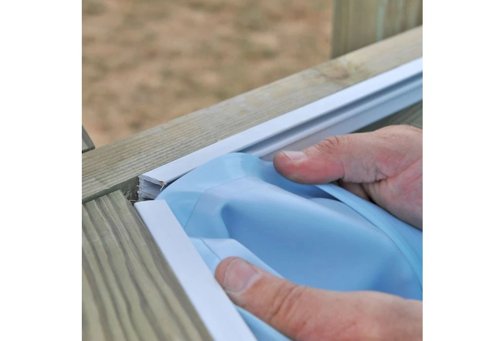 GRE Gré Houten Zwembad Normandië | Ø 500 X 127 Cm - Afbeelding 4