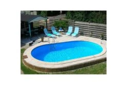 Happy Pool Metalen Zwembad | 623 X 360 X 150cm