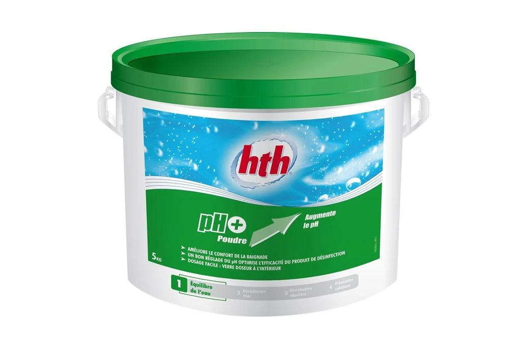 HTH PH+ Poeder 5 Kg