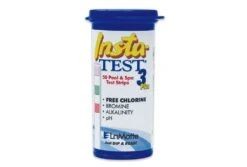 LaMotte Insta-TEST 3 Plus (50 Teststrips Voor Chloor, Alkaliteit En PH)