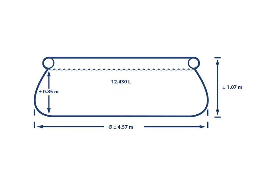 Intex Easy Set Zwembad | 457 X 107cm - Afbeelding 6