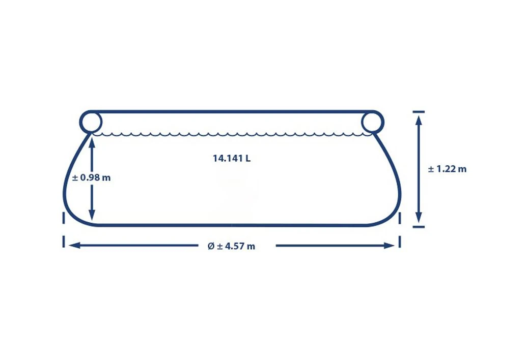 Intex Easy Set Zwembad | 457 X 122cm - Afbeelding 6