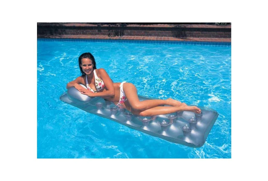 Intex Metallic Luchtbed |18-pockets - Afbeelding 2