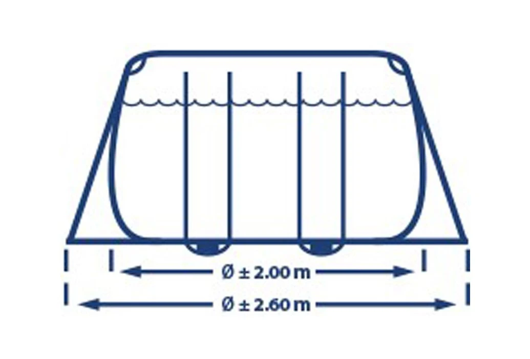 Intex Prism Frame Zwembad | 400 X 200 X 100cm Met Pomp En Trap - Afbeelding 5
