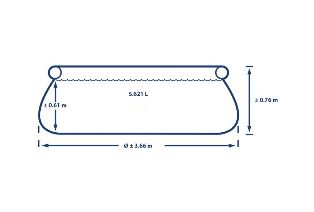 Intex Zwembad Easy Set | 366 X 76cm - Afbeelding 3