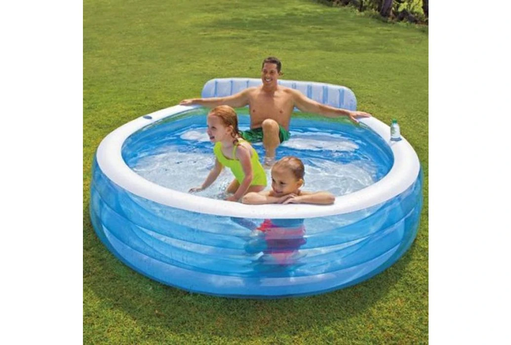 Intex Opblaasbaar Zwembad Met Bankje - Afbeelding 2