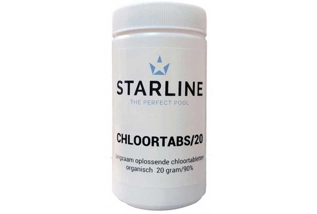 Starline Chloortabletten 90/ 20grams 1kg
