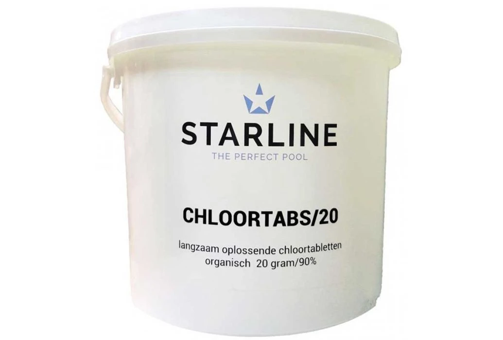 Starline Chloortabletten 90/ 20grams 5kg