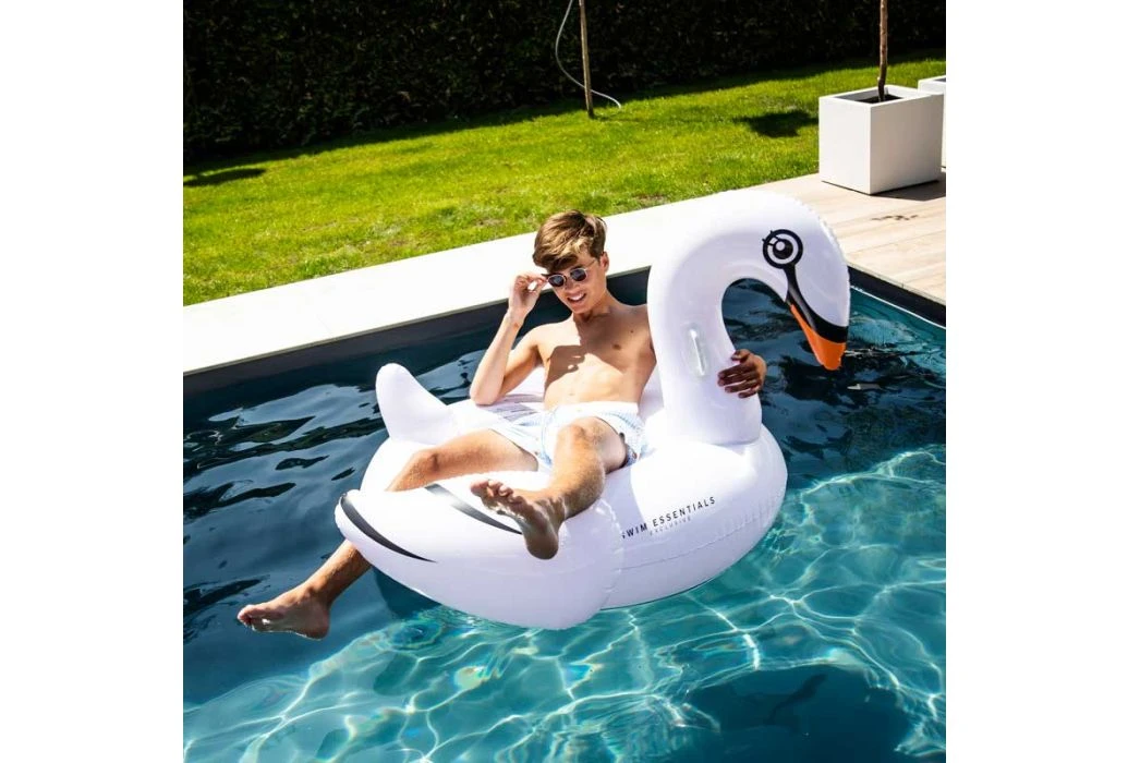 Swim Essentials Witte Zwaan Ride-on Luchtbed - Afbeelding 2