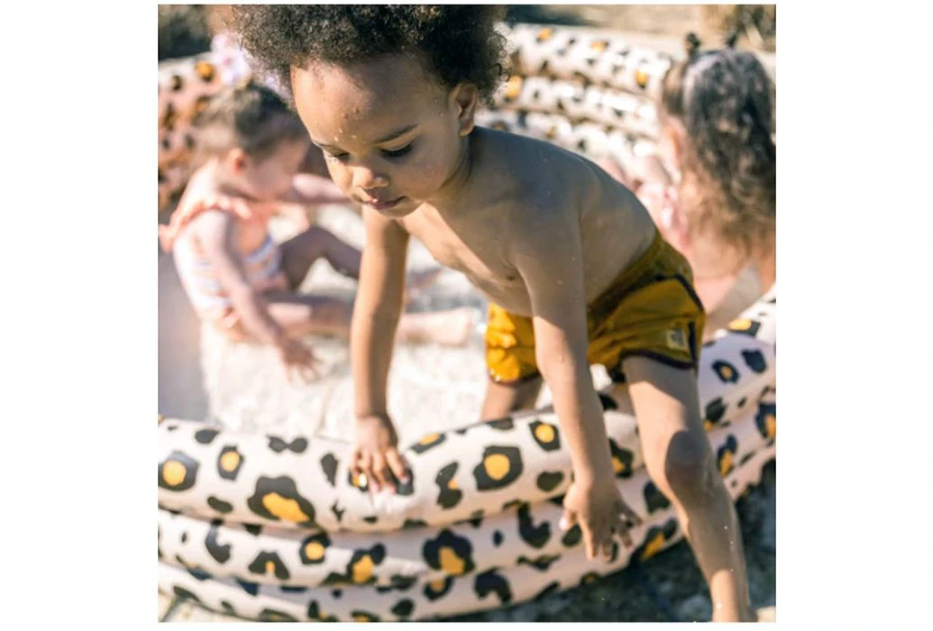 Swim Essentials Zwembad Ø 150 Cm | Beige Panterprint - Afbeelding 4