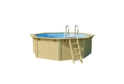 Trend Pool Houten Zwembad | Ø 400 X 124 Cm